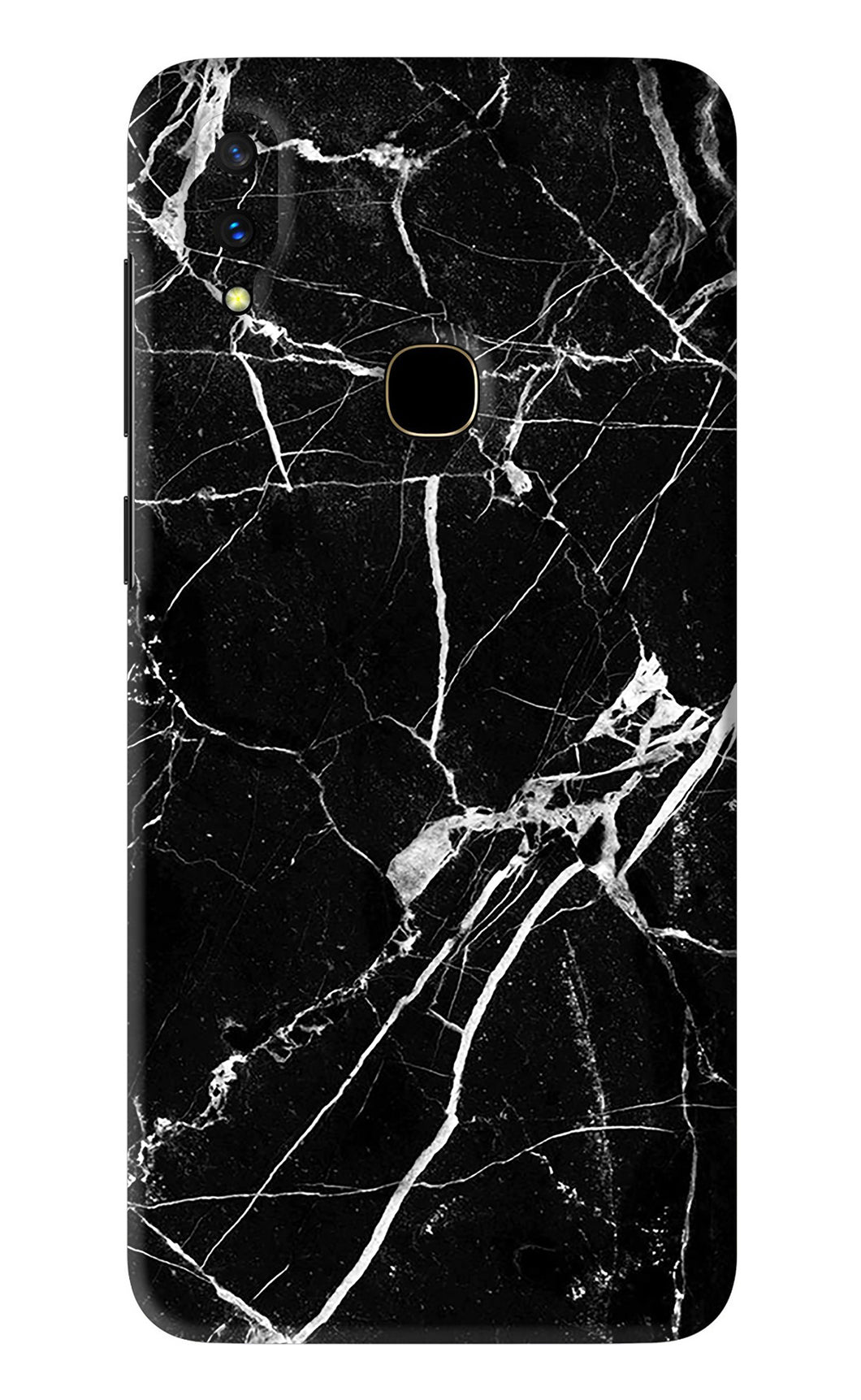 Black Marble Texture 2 Vivo V11 Back Skin Wrap