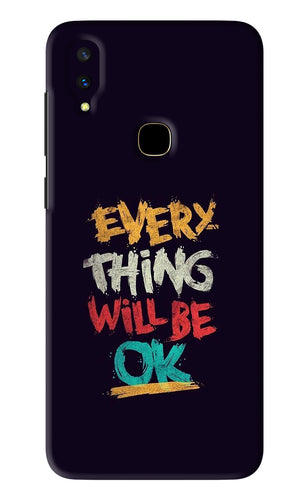 Everything Will Be Ok Vivo V11 Back Skin Wrap
