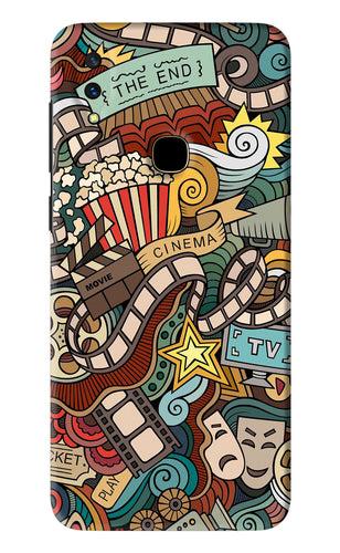 Cinema Abstract Vivo V11 Back Skin Wrap