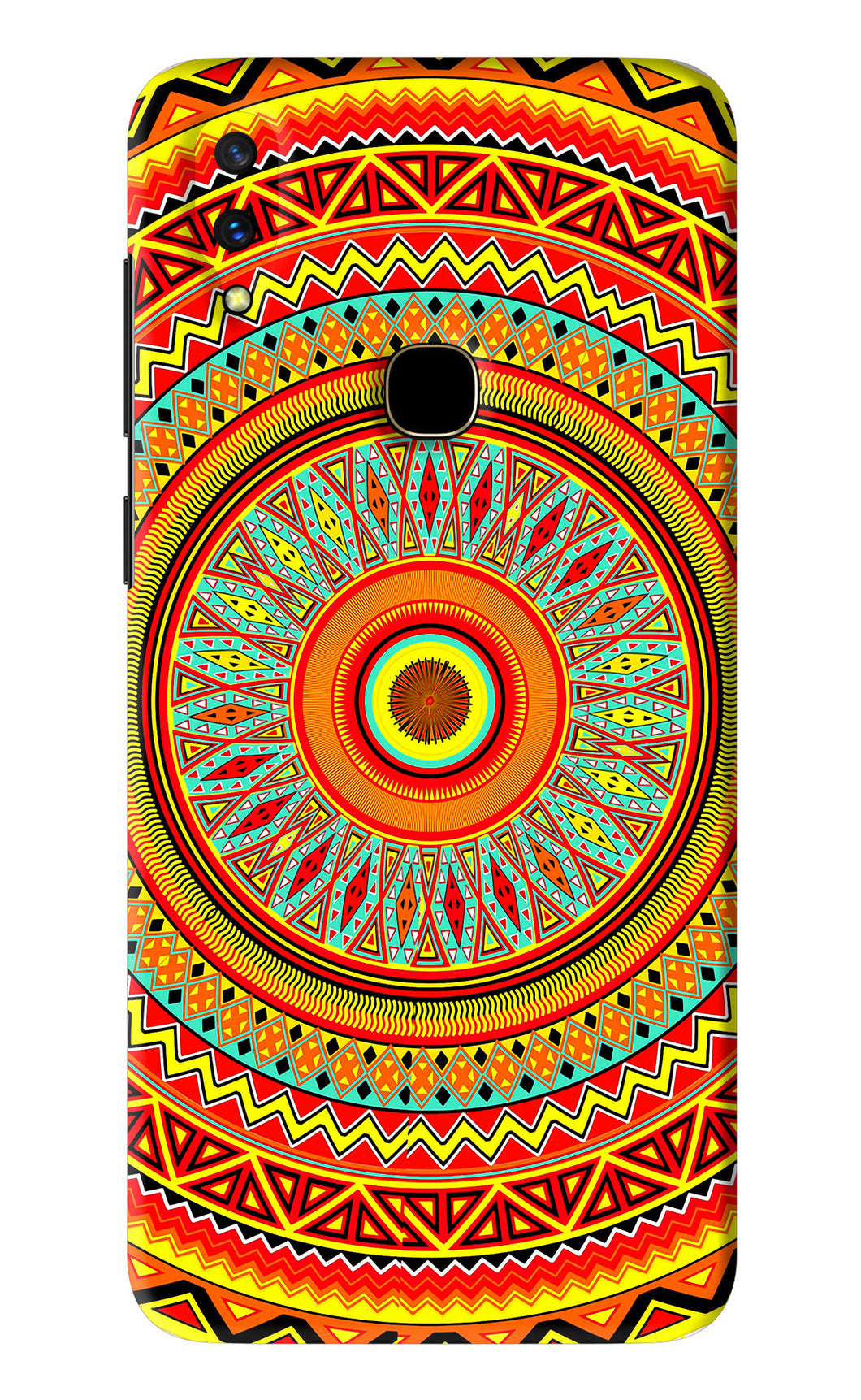 Mandala Pattern Vivo V11 Back Skin Wrap