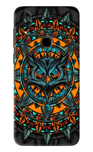 Angry Owl Art Vivo V11 Back Skin Wrap