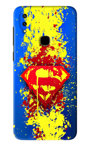 Superman logo Vivo V11 Back Skin Wrap