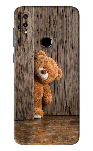 Teddy Wooden Vivo V11 Back Skin Wrap