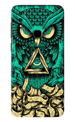 Green Owl Vivo V11 Back Skin Wrap