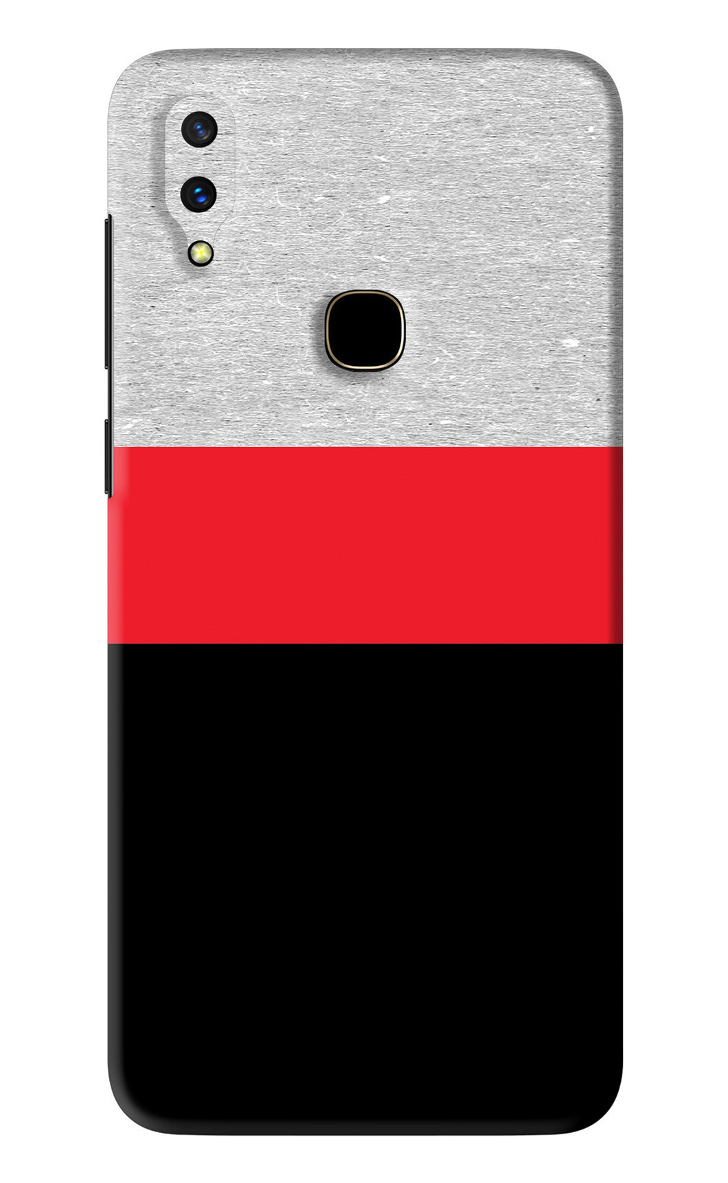 Tri Color Pattern Vivo V11 Back Skin Wrap