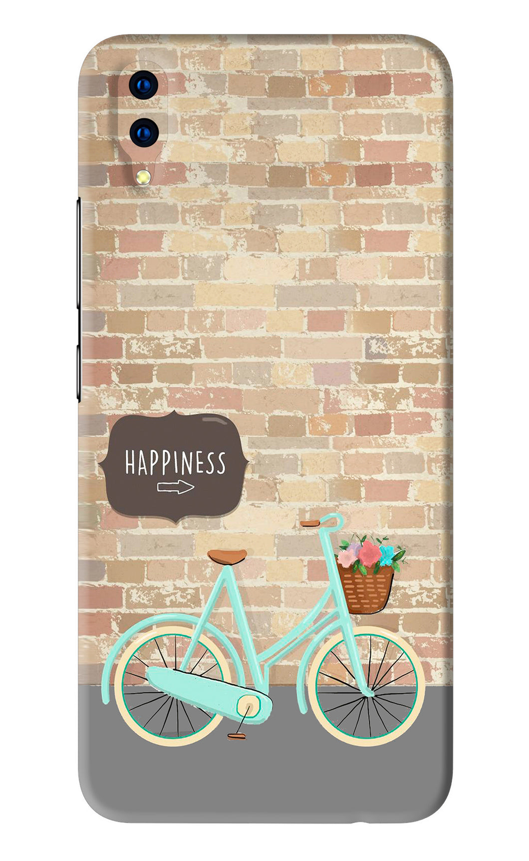 Happiness Artwork Vivo V11 Pro Back Skin Wrap