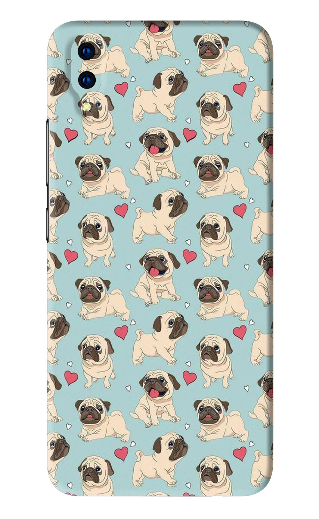 Pug Dog Vivo V11 Pro Back Skin Wrap