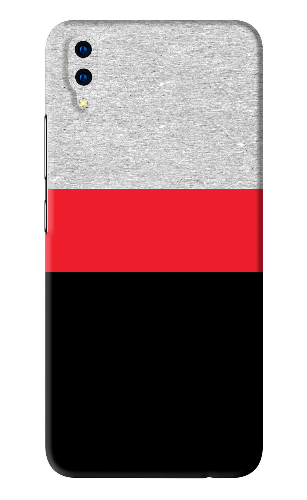 Tri Color Pattern Vivo V11 Pro Back Skin Wrap