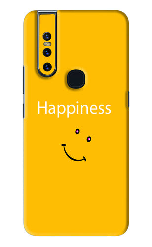 Happiness With Smiley Vivo V15 Back Skin Wrap