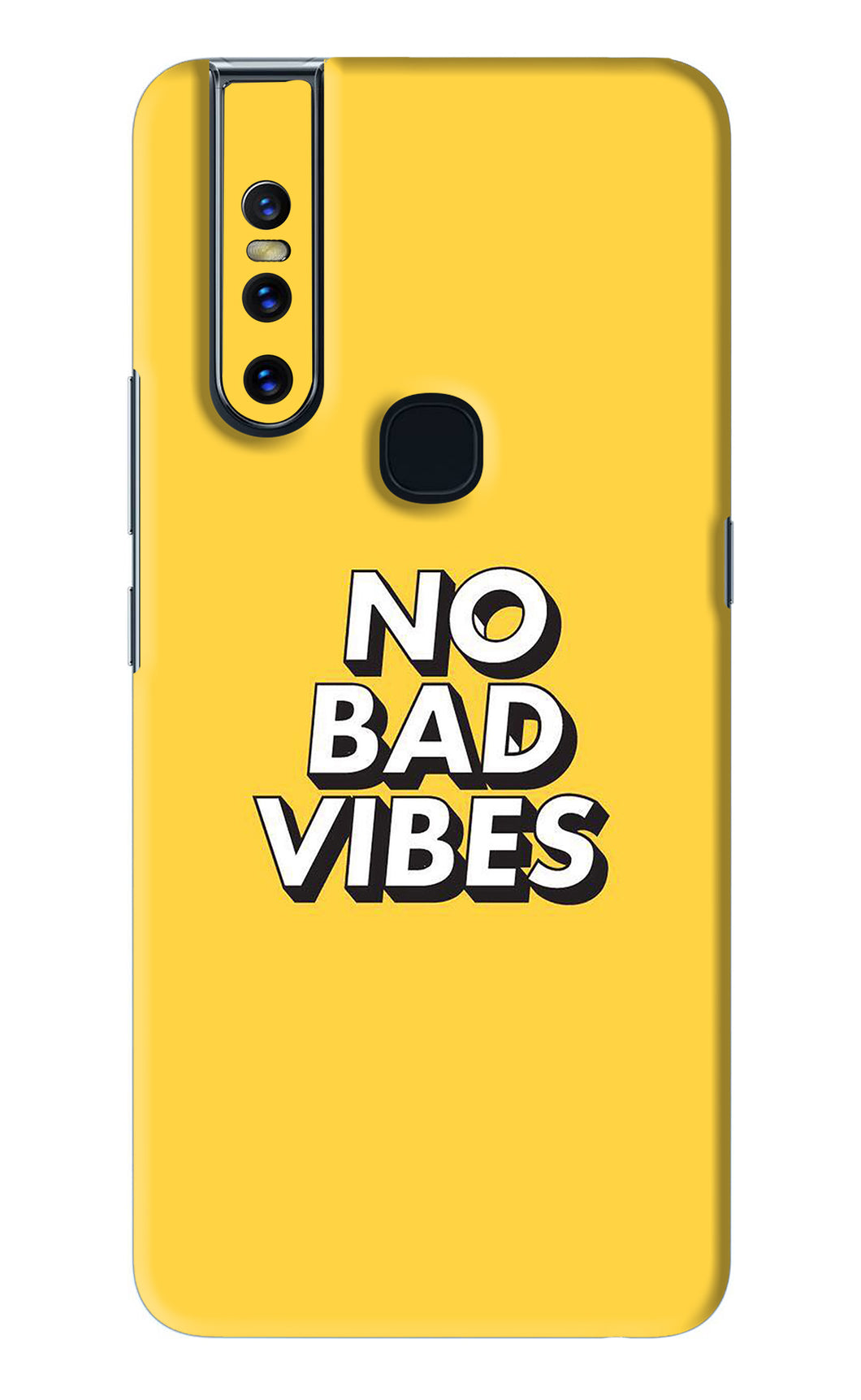 No Bad Vibes Vivo V15 Back Skin Wrap