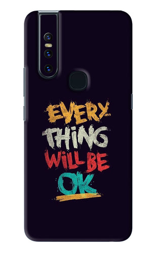 Everything Will Be Ok Vivo V15 Back Skin Wrap