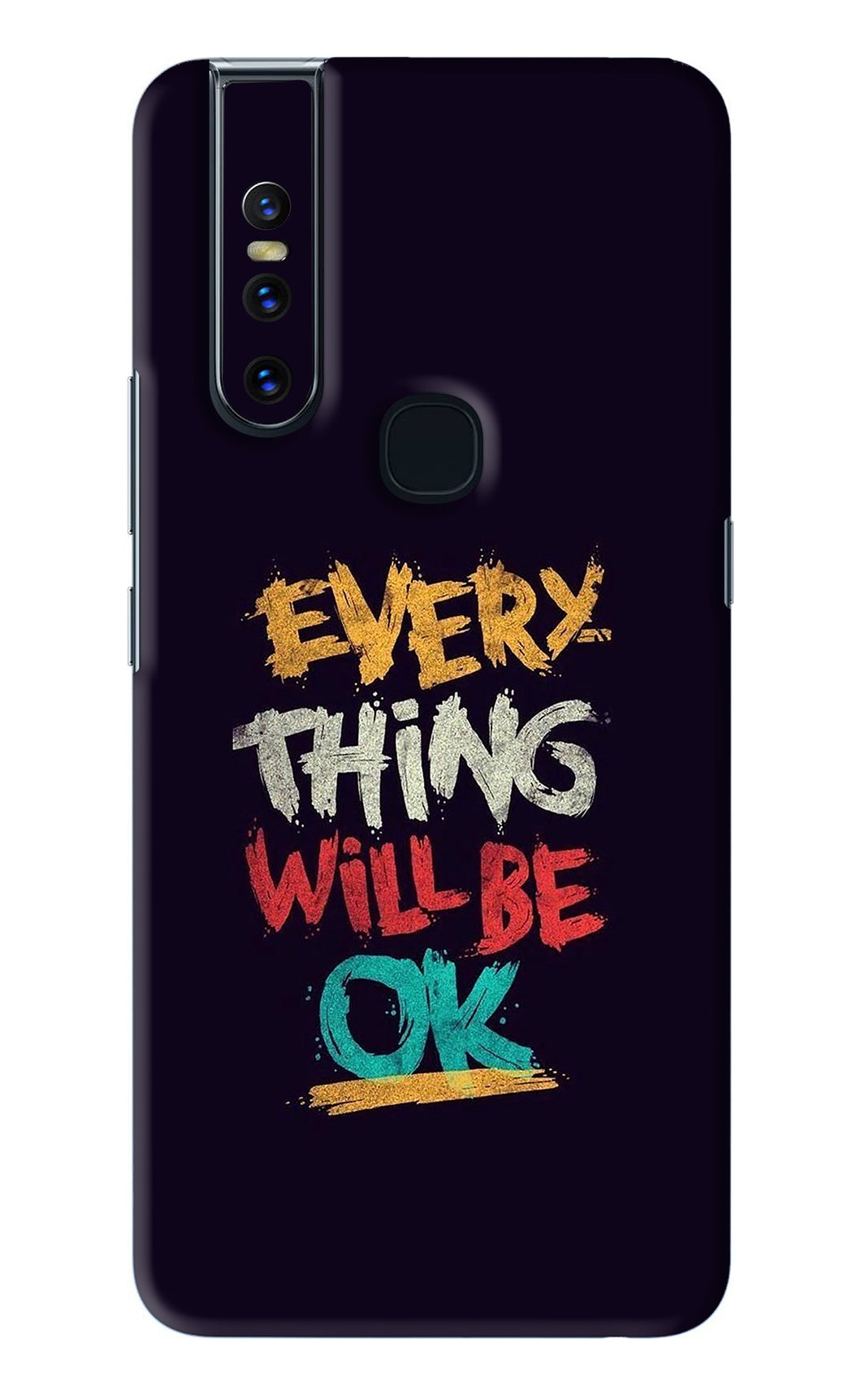 Everything Will Be Ok Vivo V15 Back Skin Wrap
