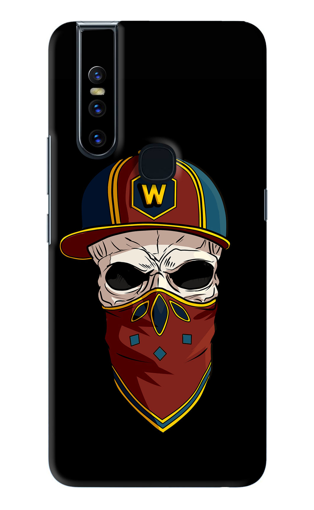 Skull Vivo V15 Back Skin Wrap