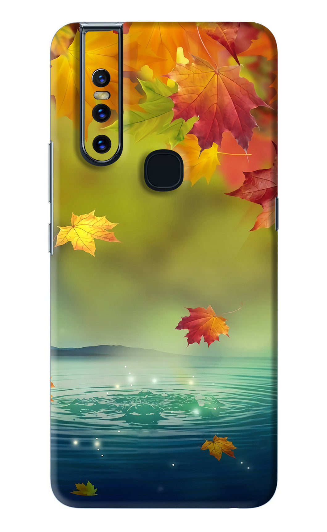 Flowers 1 Vivo V15 Back Skin Wrap