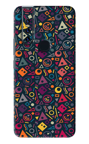Geometric Abstract Vivo V15 Back Skin Wrap