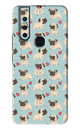 Pug Dog Vivo V15 Back Skin Wrap