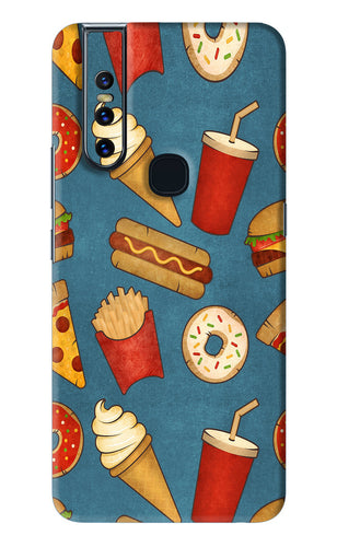 Foodie Vivo V15 Back Skin Wrap