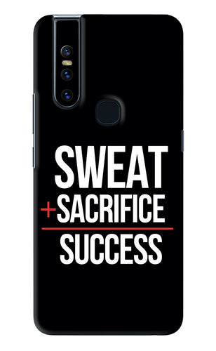 Sweat Sacrifice Success Vivo V15 Back Skin Wrap