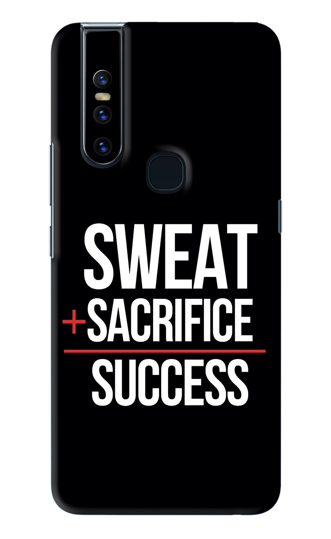 Sweat Sacrifice Success Vivo V15 Back Skin Wrap