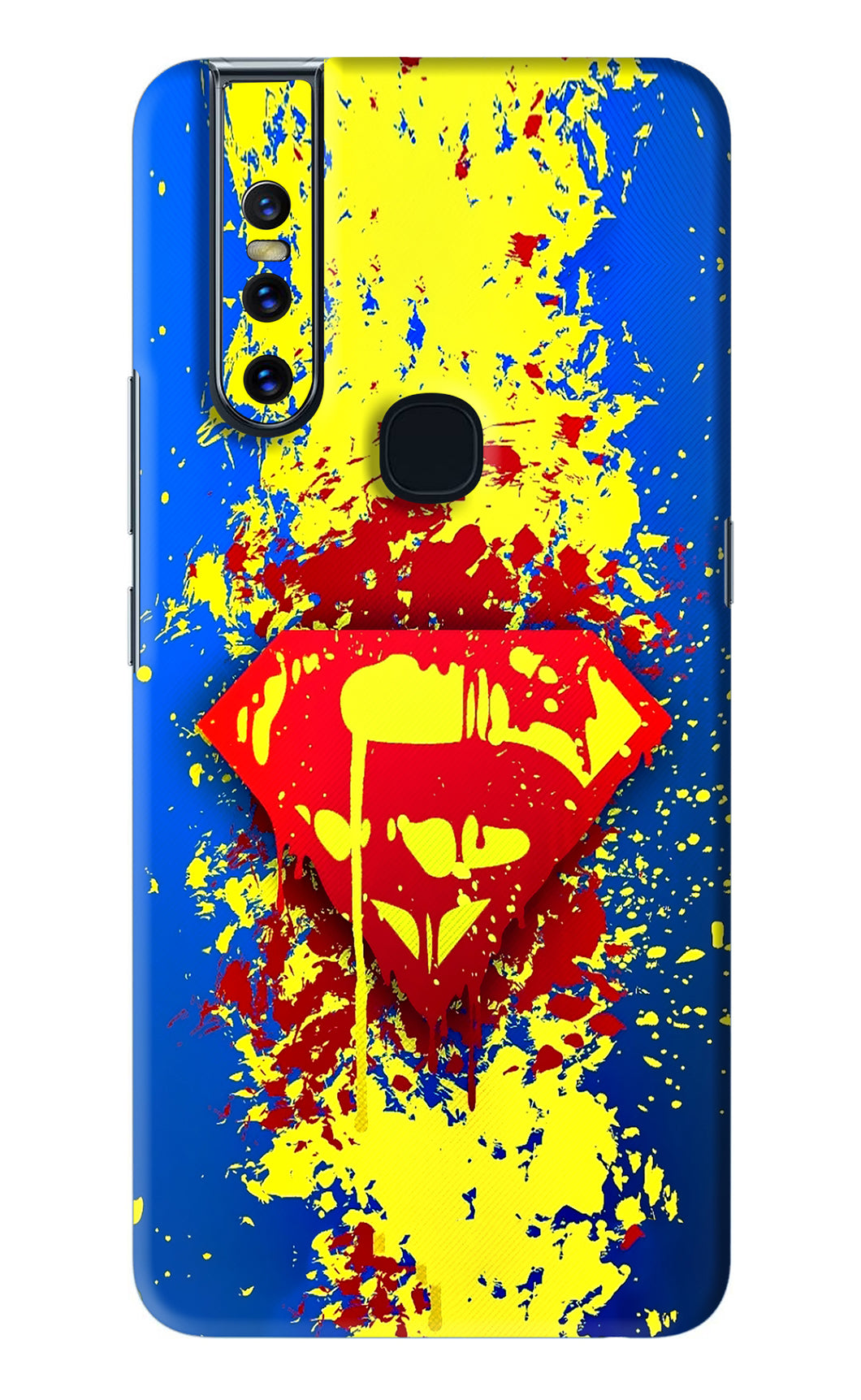 Superman logo Vivo V15 Back Skin Wrap