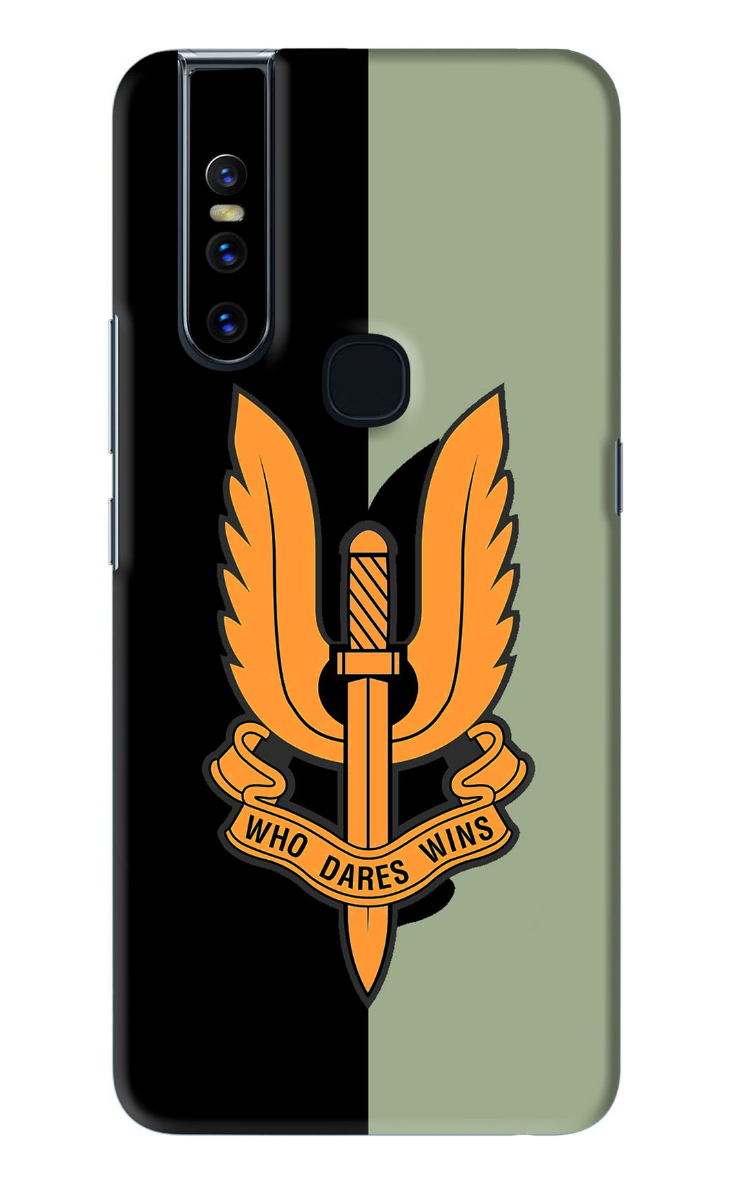 Balidan Logo Vivo V15 Back Skin Wrap
