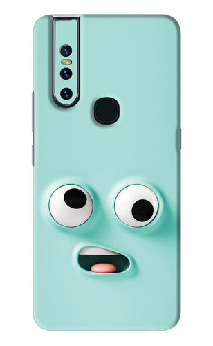 Silly Face Cartoon Vivo V15 Back Skin Wrap