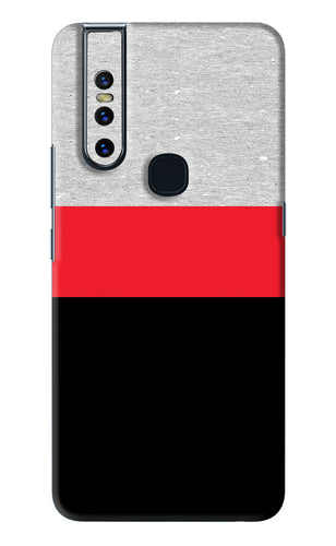 Tri Color Pattern Vivo V15 Back Skin Wrap