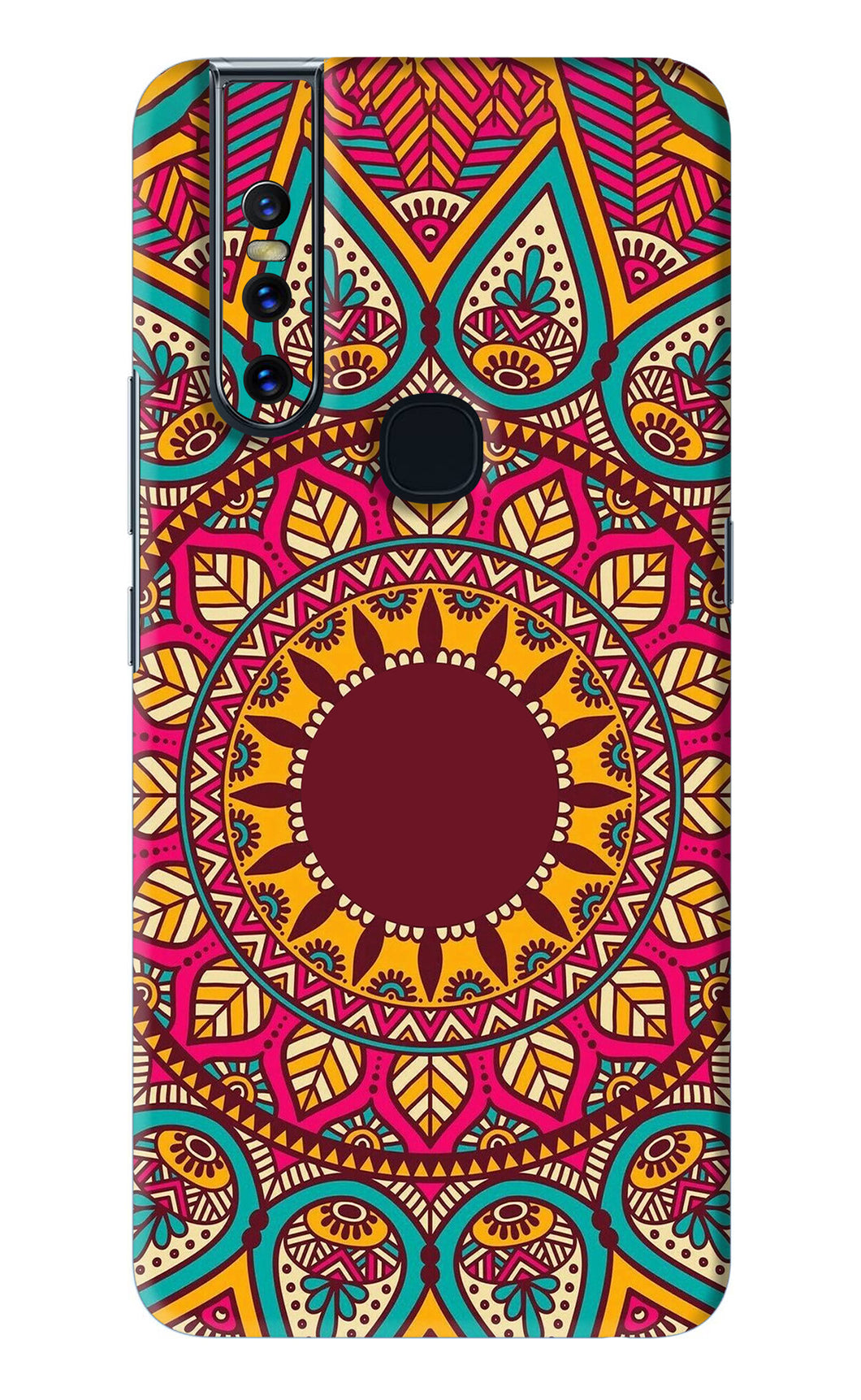Mandala Pattern 1 Vivo V15 Back Skin Wrap