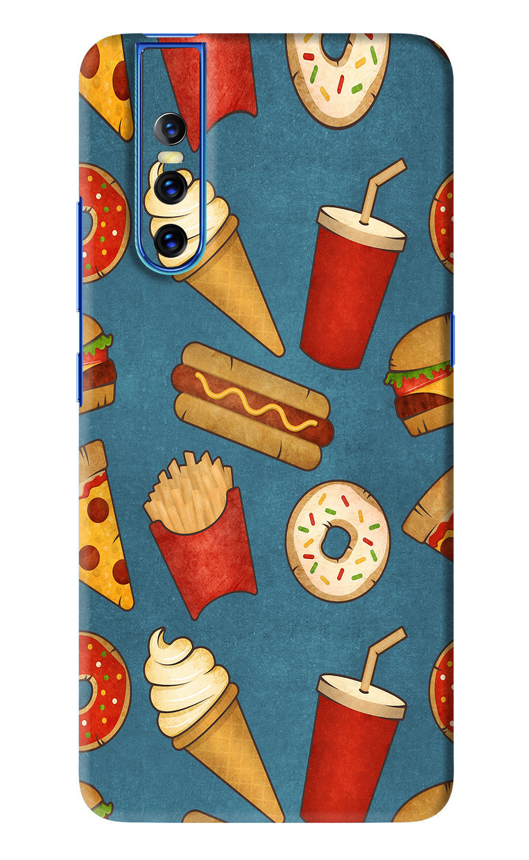 Foodie Vivo V15 Pro Back Skin Wrap