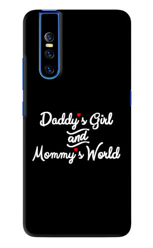Daddy's Girl and Mommy's World Vivo V15 Pro Back Skin Wrap