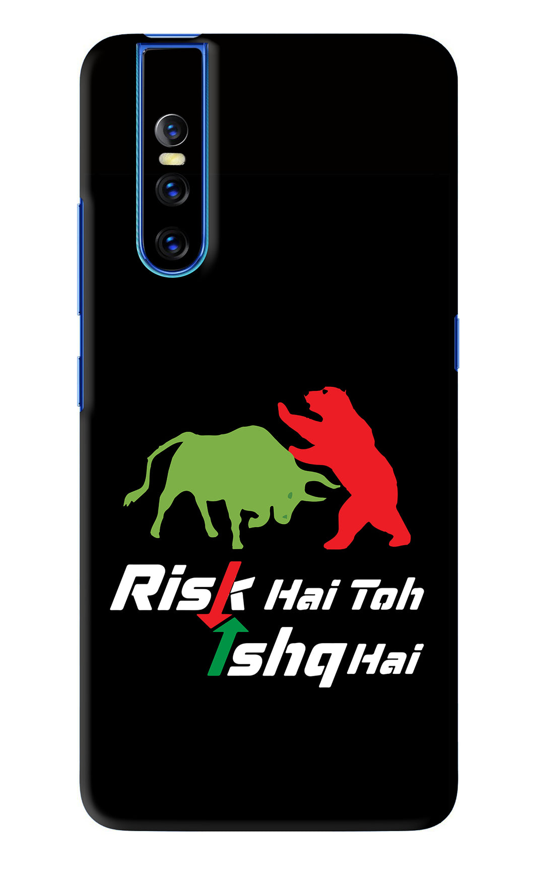 Risk Hai Toh Ishq Hai Vivo V15 Pro Back Skin Wrap