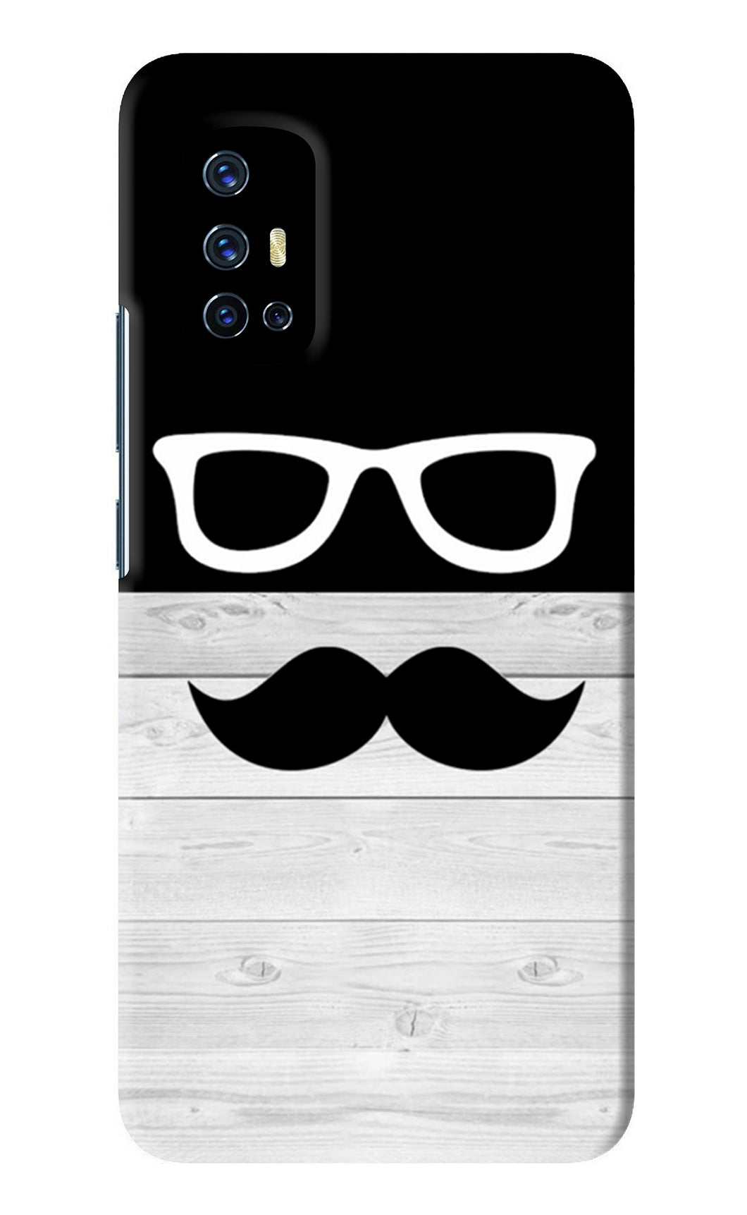 Mustache Vivo V17 Back Skin Wrap