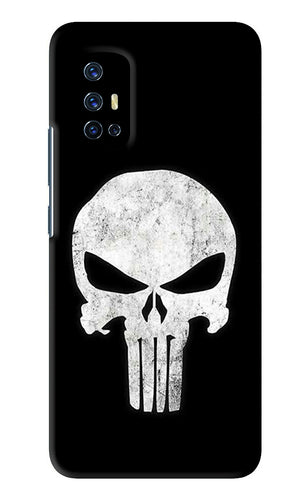 Punisher Skull Vivo V17 Back Skin Wrap