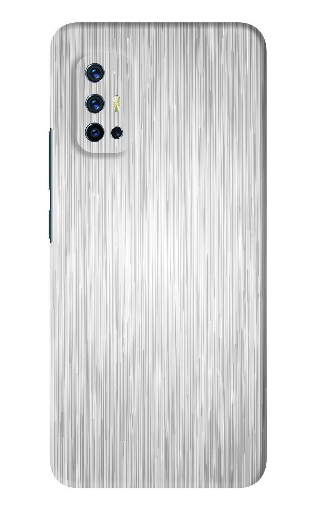 Wooden Grey Texture Vivo V17 Back Skin Wrap