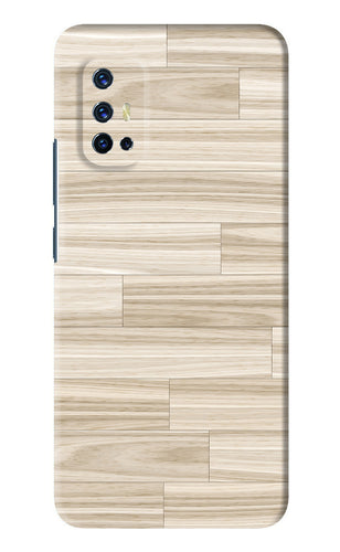Wooden Art Texture Vivo V17 Back Skin Wrap