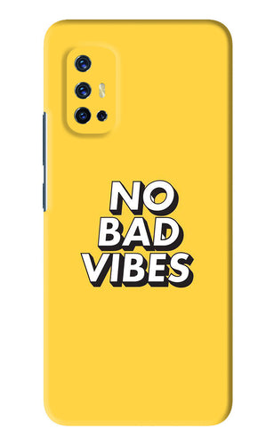 No Bad Vibes Vivo V17 Back Skin Wrap