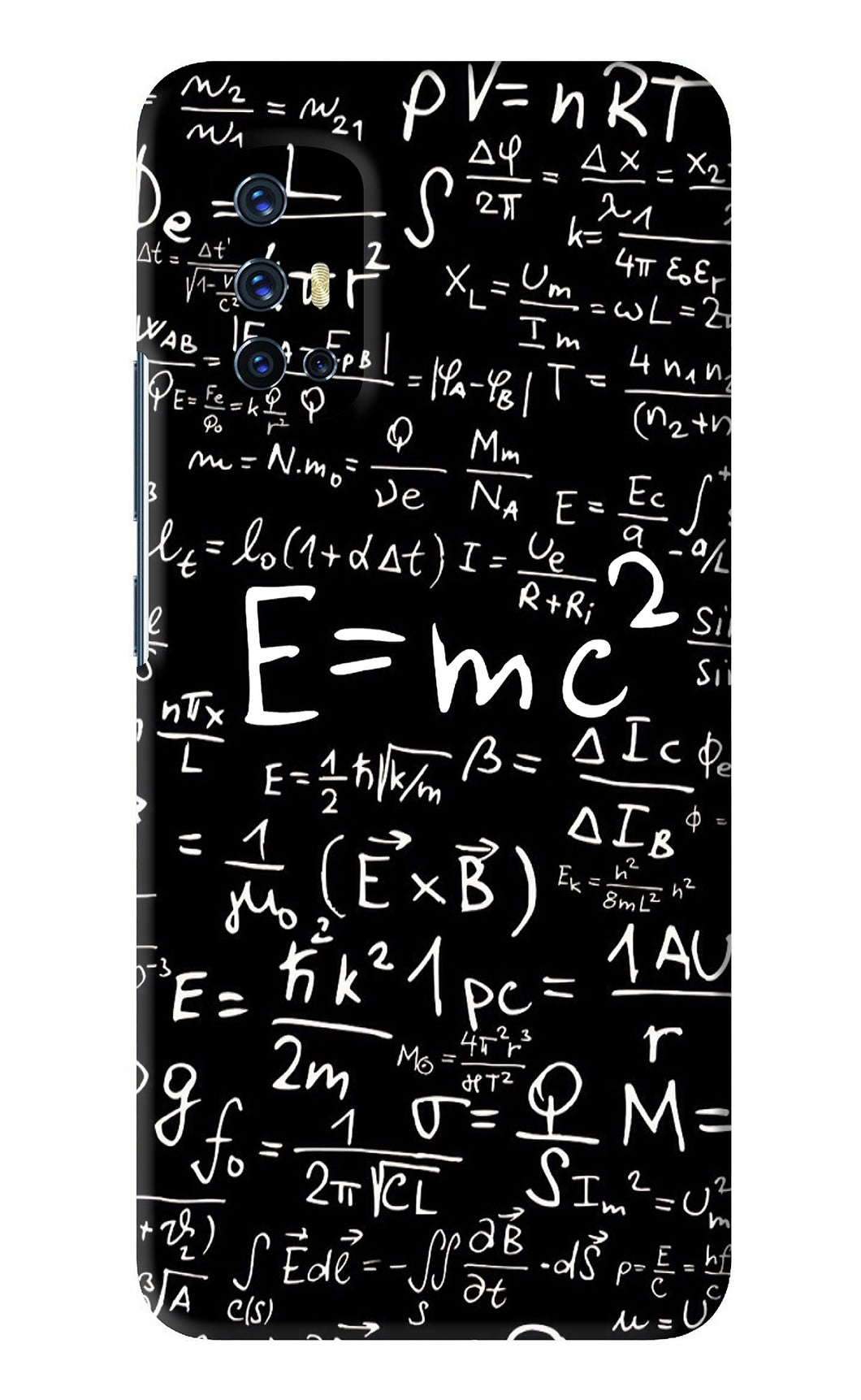 Physics Albert Einstein Formula Vivo V17 Back Skin Wrap