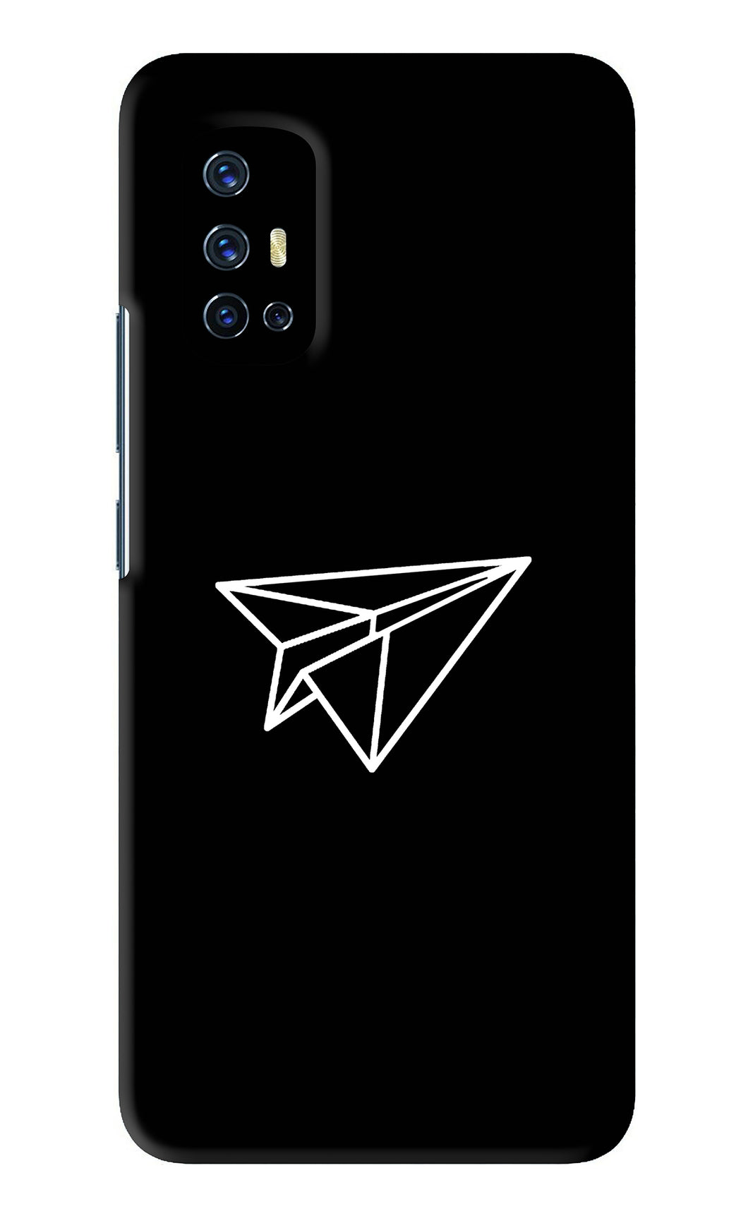 Paper Plane White Vivo V17 Back Skin Wrap
