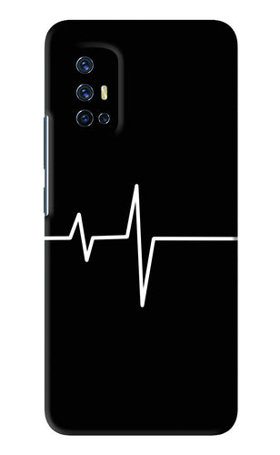 Heart Beats Vivo V17 Back Skin Wrap