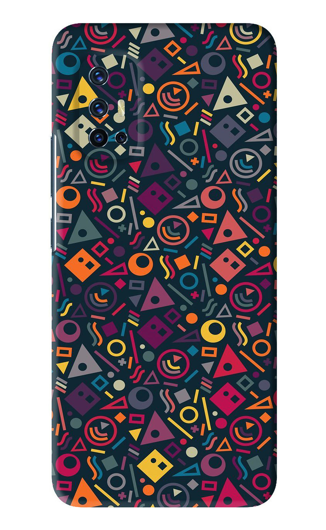 Geometric Abstract Vivo V17 Back Skin Wrap