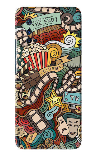 Cinema Abstract Vivo V17 Back Skin Wrap