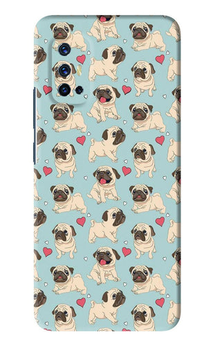 Pug Dog Vivo V17 Back Skin Wrap