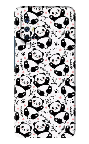 Cute Panda Vivo V17 Back Skin Wrap