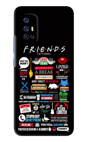 FRIENDS Vivo V17 Back Skin Wrap