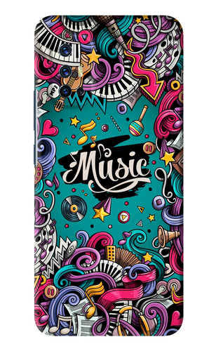 Music Graffiti Vivo V17 Back Skin Wrap