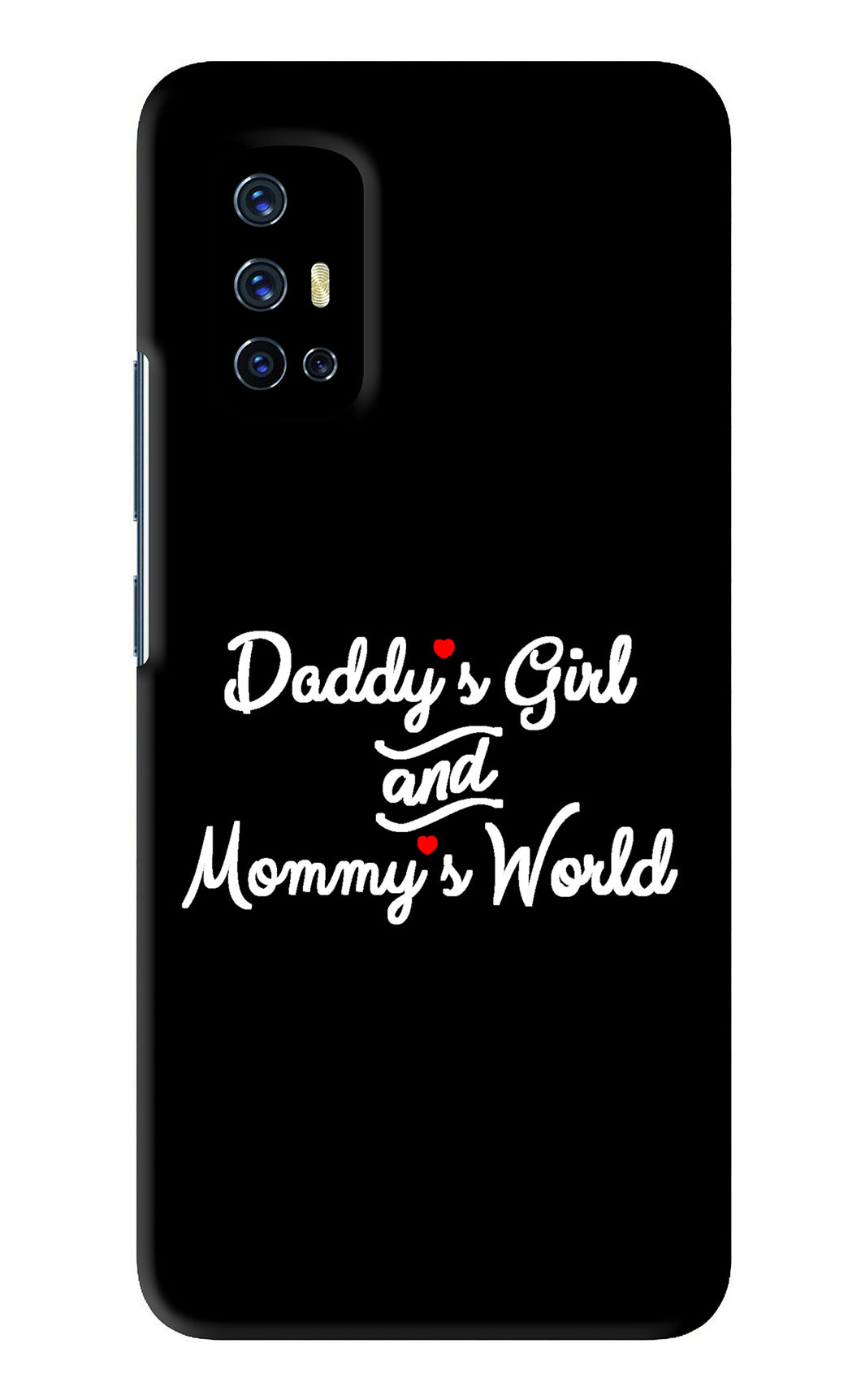 Daddy's Girl and Mommy's World Vivo V17 Back Skin Wrap