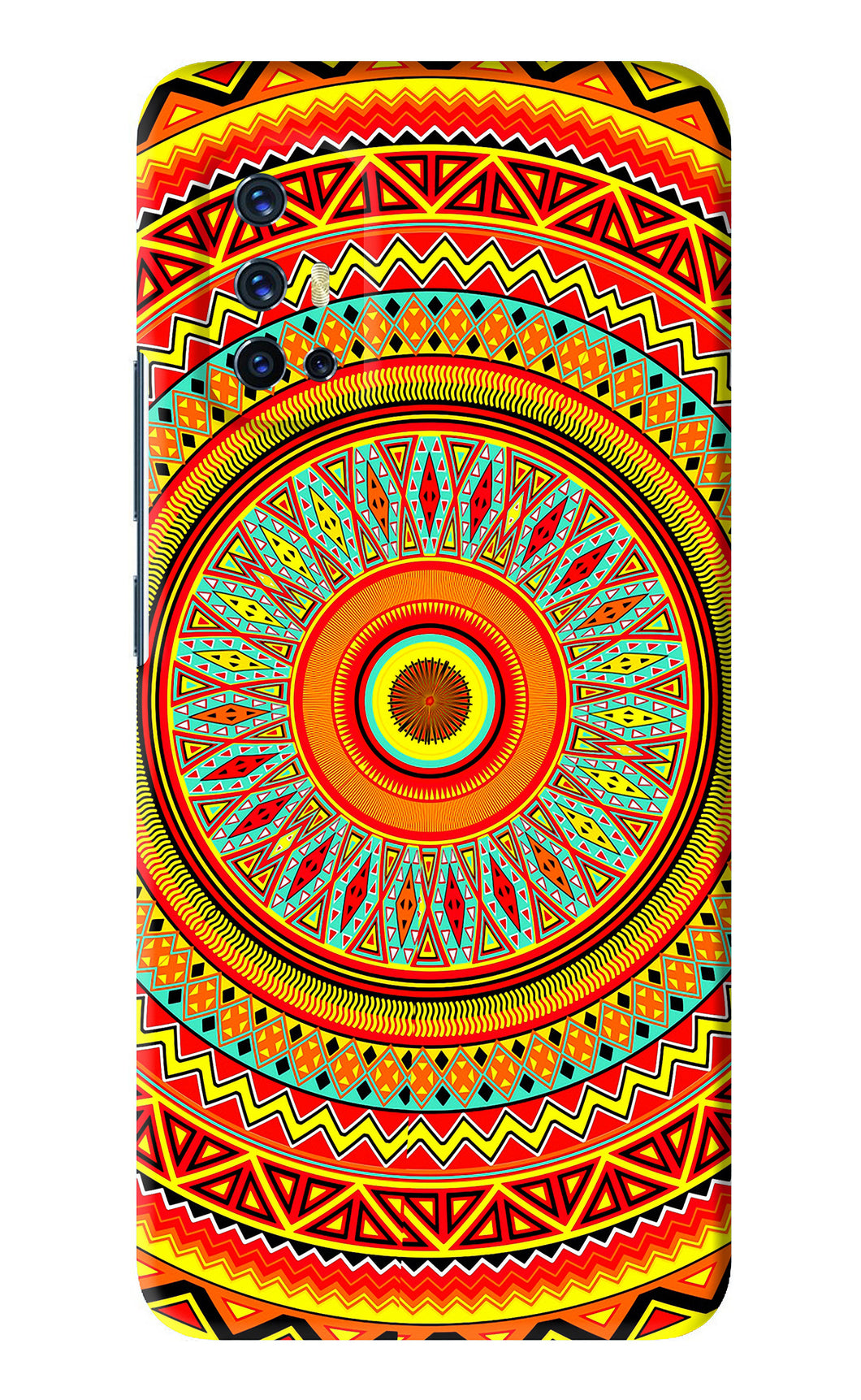 Mandala Pattern Vivo V17 Back Skin Wrap