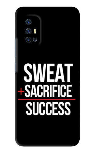Sweat Sacrifice Success Vivo V17 Back Skin Wrap