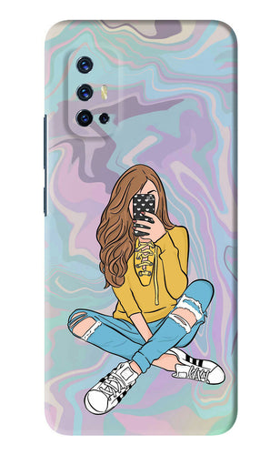 Selfie Girl Vivo V17 Back Skin Wrap
