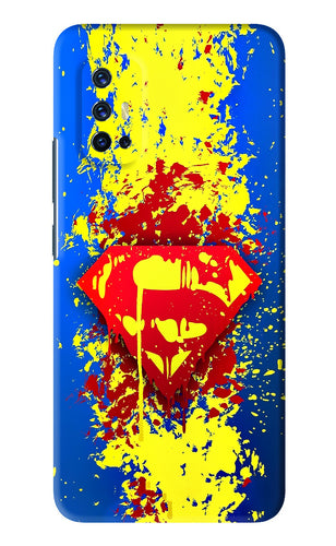 Superman logo Vivo V17 Back Skin Wrap